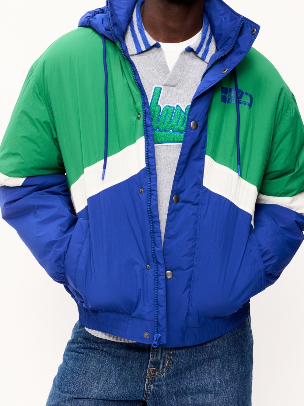 Seattle Seahawks Oversized Jacket